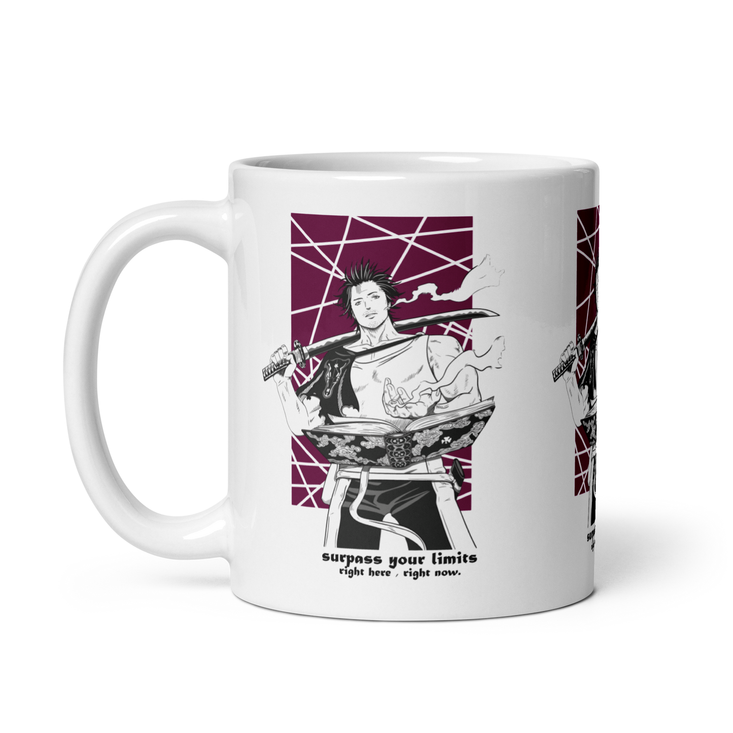 surpass your limits mug